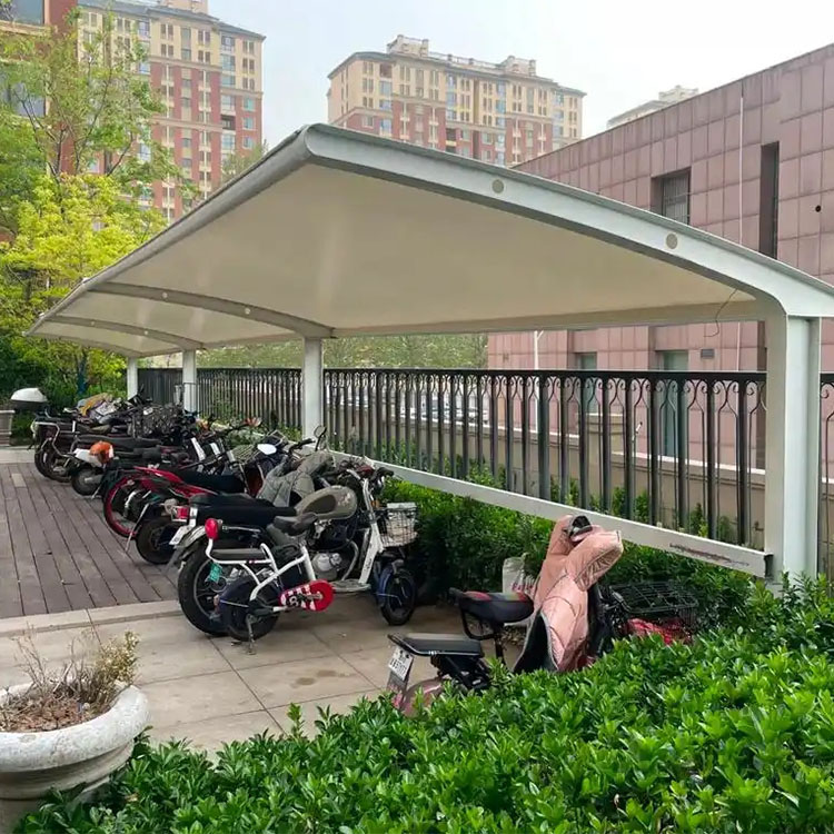 盐池县膜结构电动车棚